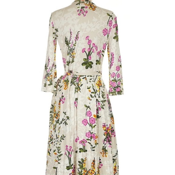 Max Mara Weekend Floral Print Dress Sz L - Picture 2 of 11